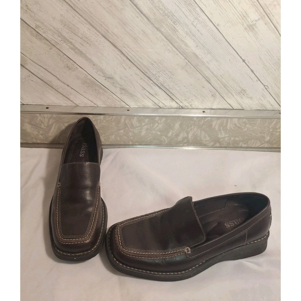 G H Bass Weejuns Loafers Womens 6 M Brown Leather Penny Shoes Preppy Annona